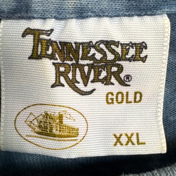 Tenessee River Vintage Single Stitch Tee Shirt Native American Branded Size XXL - Picture 6 of 7